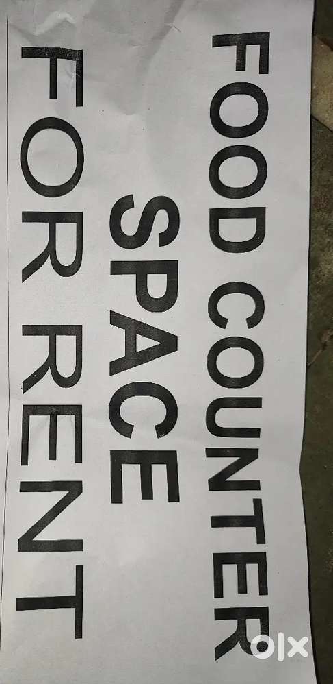 Food Counter Space available Scheme No 78 The hub, Prestige College