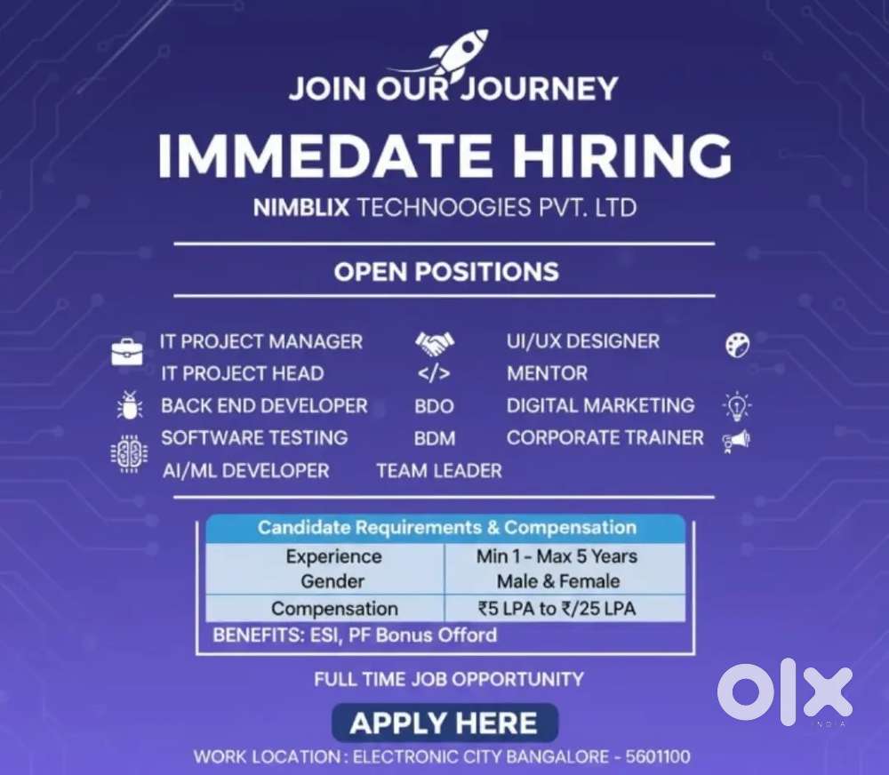 SOFTWARE DEVELOPER (Java, Python) & IT recruitment