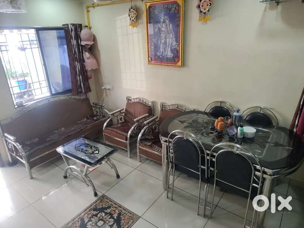 Sofa and dining table