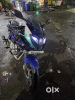 220 bike with stock and free flow exhaust