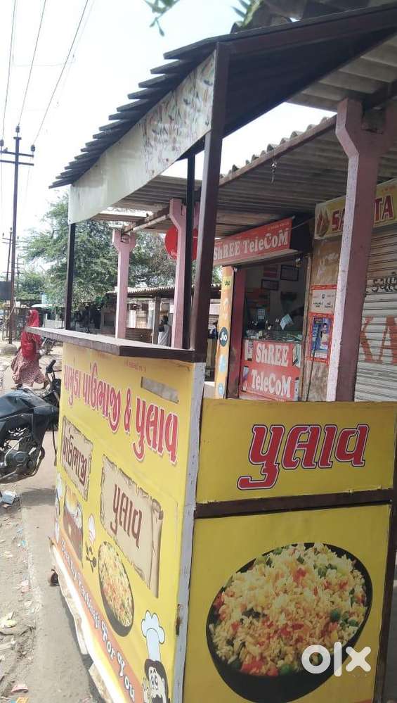 Food stall counter