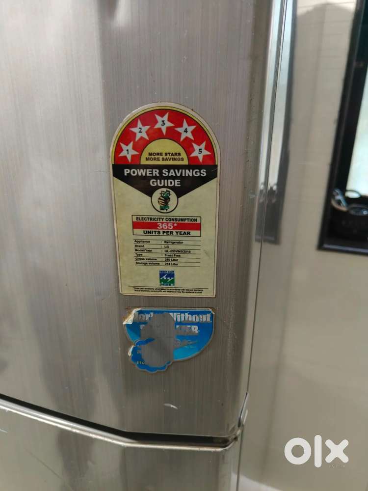 Lg double door refrigerator