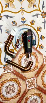 Akrapovic bike silencer