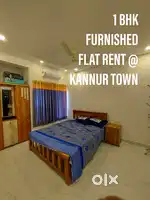 1 BHK FULLY FURNISHED FLAT RENT @ KANNUR TOWN