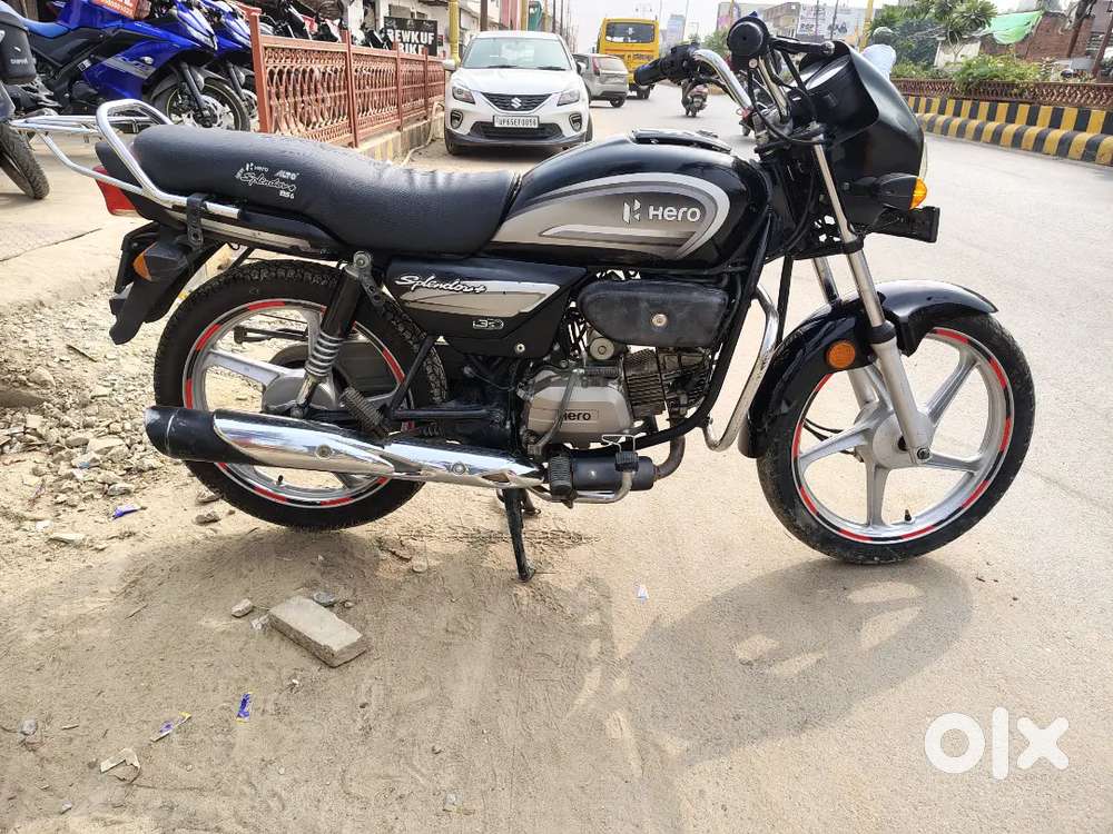Hero splendor plus एकदम न्यू कंडीशन में कोई भी काम नहीं
