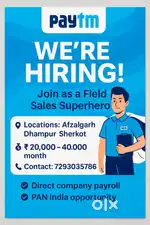 Paytm Field Job QR