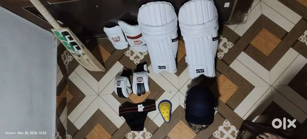 SS English Willow Cricket kit