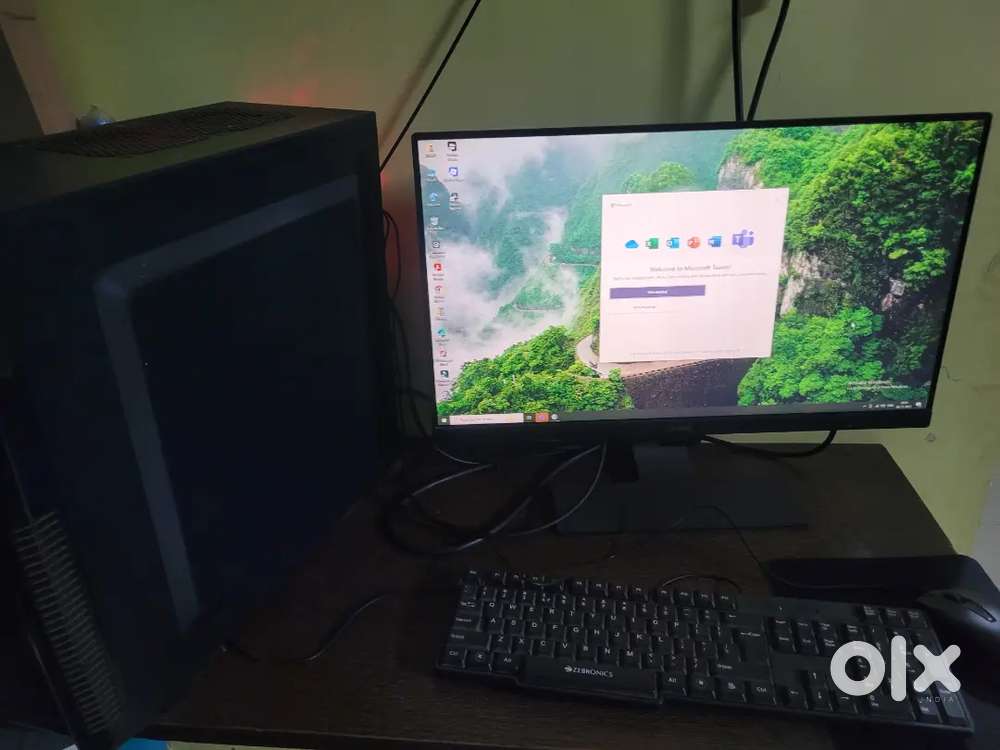 Gaming pc with 32 ram ssd ryzen graphic for 20k