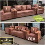 Khwaja furniture.  Reasonable Sofa set. Bajaj finance available