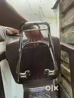 07 Hero Splendor Metal Steel Bike Rear Seat Hand