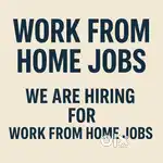 Hiring for work from home based work without investment