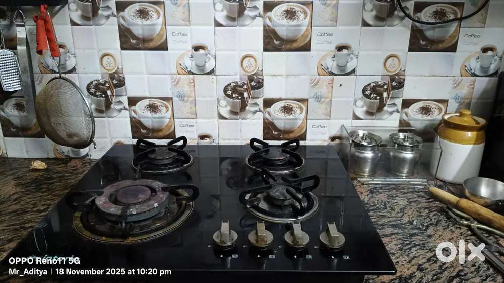 Godrej 4-burner gas chula