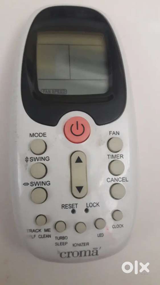 CROMA AC REMOTE, STYLISH DESIGN, NEW PIECE.