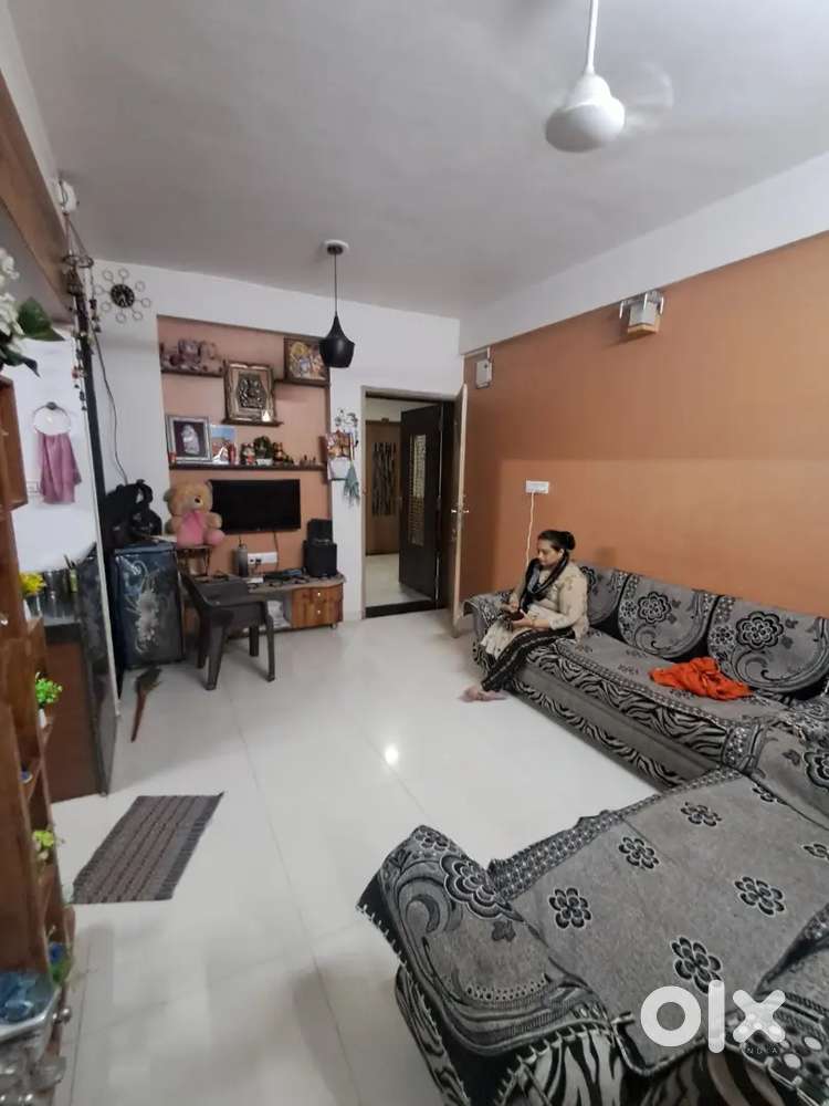 Furnished 2 BHK + 2 Balcony Flat For Sale at Gota Nr. S. G. Highway