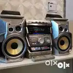 Speaker system sony VX8 DJ mix 3400 watts aux FM working