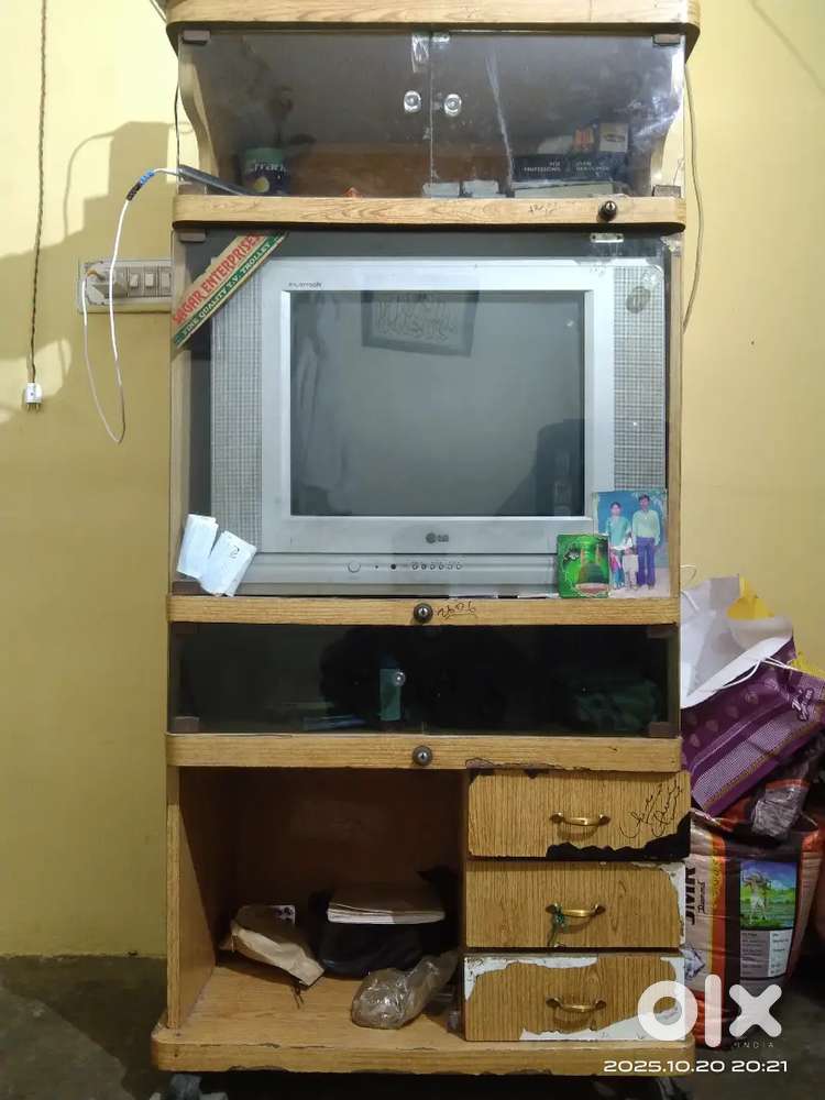 LG TV and tv stand