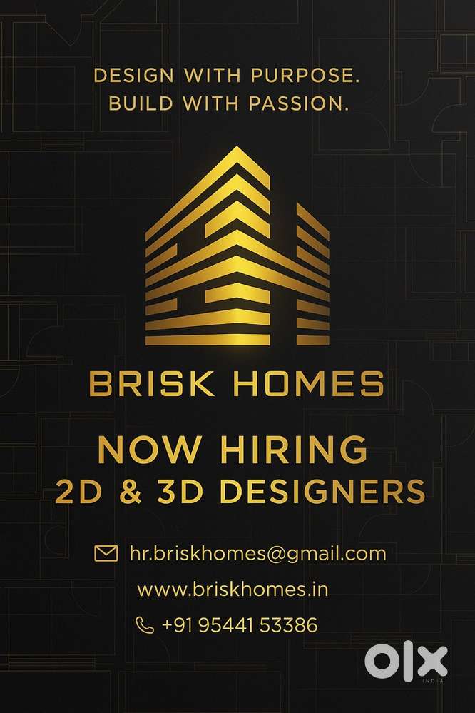 Hiring Civil  2d & 3d designers, Trivandrum  Full-Time Job