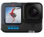 GoPro Hero 10 Waterproof with Front LCD and Touch Rear Screens, 5.3K60
