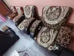 Sofa set with 2 chairs