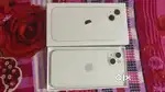 Iphone 13 white  colour 128 gb bill box cable adapter available