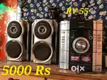 2 SONY MUSIC SYSTEMS RV 7 n RV55