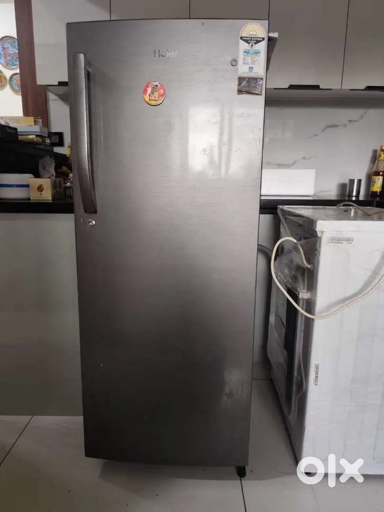 Haier single door fridge
