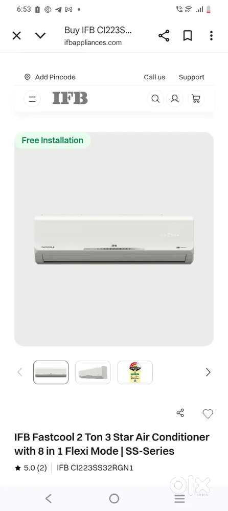 We have used that ac for 3 years and now we want to sale it