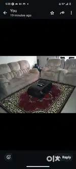 Sofa set Damro Recliner 2 chir 3+1+1