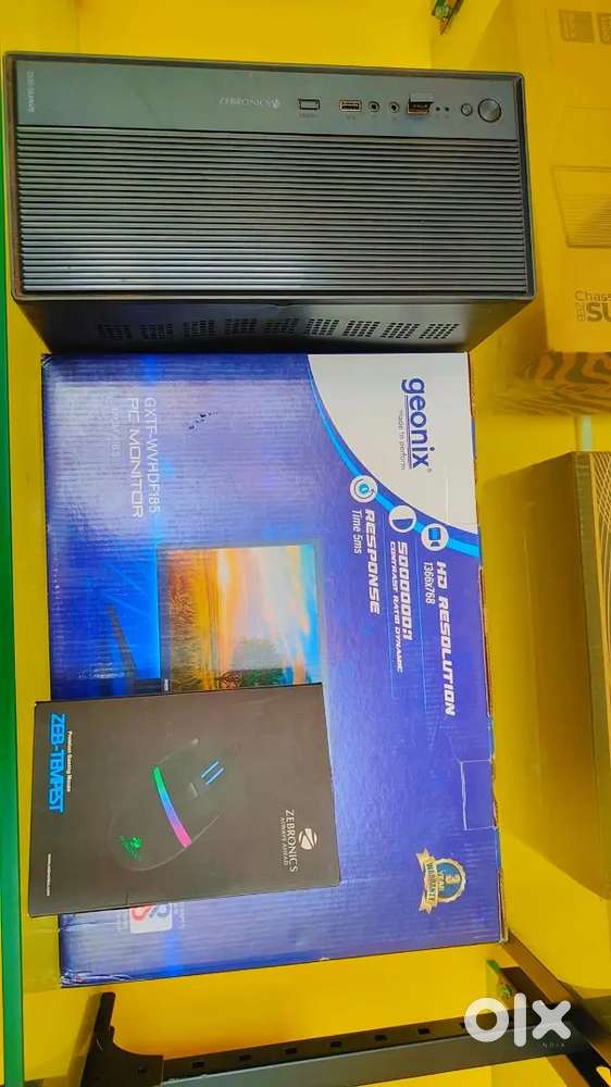 New Desktop i5 4th gen 8gb Ram 256gb Ssd with Monitor & Gaming Mouse