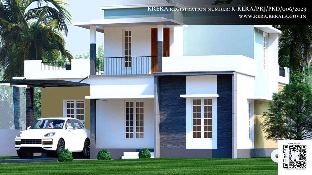 4.75 Cent Land - 3BHK House for Sale in Palakkad!