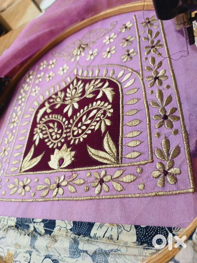 Hand embroidery karigar