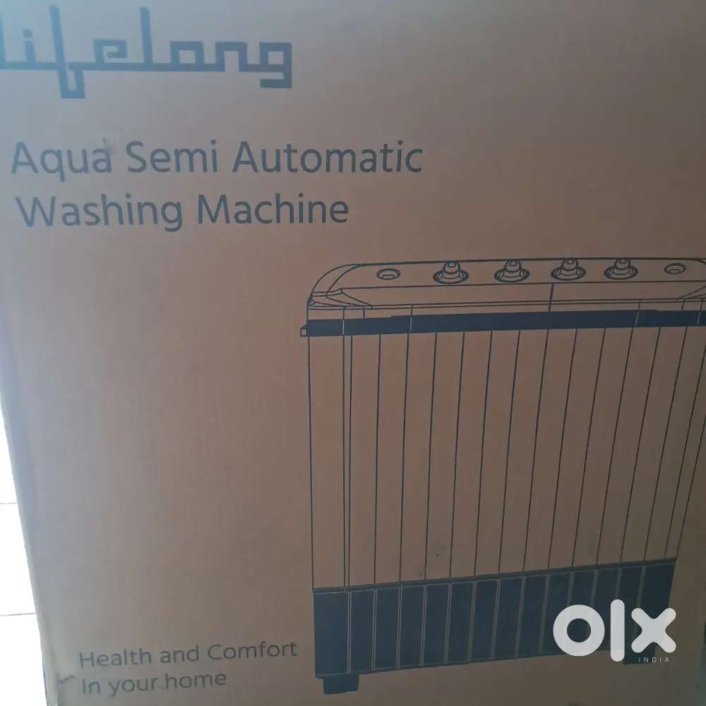 Lifelong 7.5 kg 5 star semi automatic brand new unopened  Washing Mach