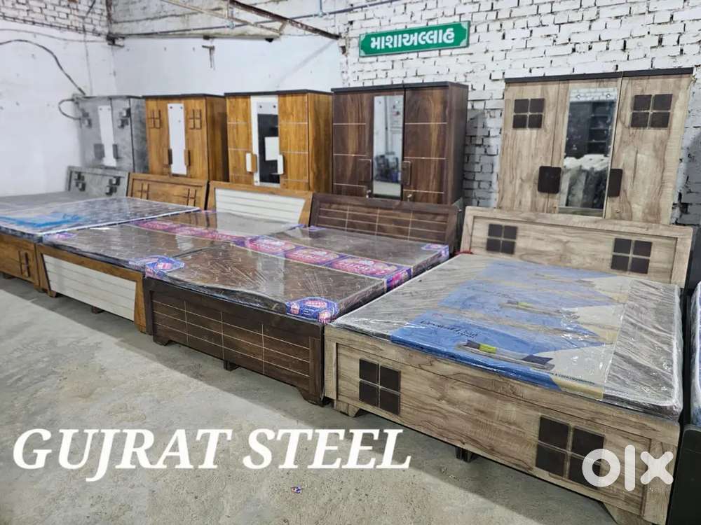 Three door with double bed box bed 6/5