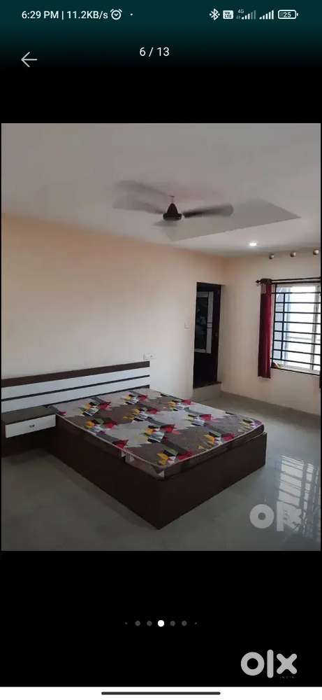 Fully furnished apartment near main road