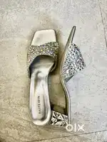 Mochi Embellished Block Heels