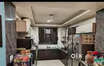 Modular kitchen with accessories in good working condition.