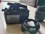 One handed use new condition canon 1300d