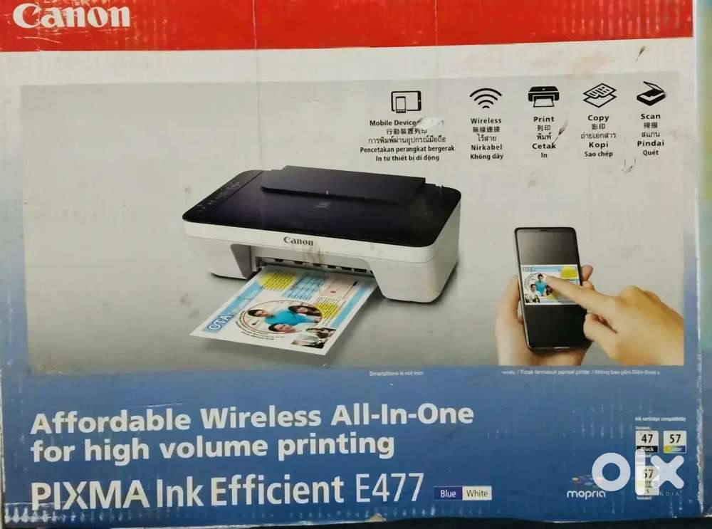 Canon e477 printer  newly condition
