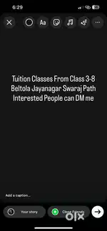 Tuition Teacher Class 3-8