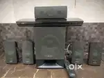 Sony 5.1 channel home theatre system with a Blu-ray player and 1000W