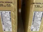 LG 55 inch display  damaged displays TVs 2 pcs