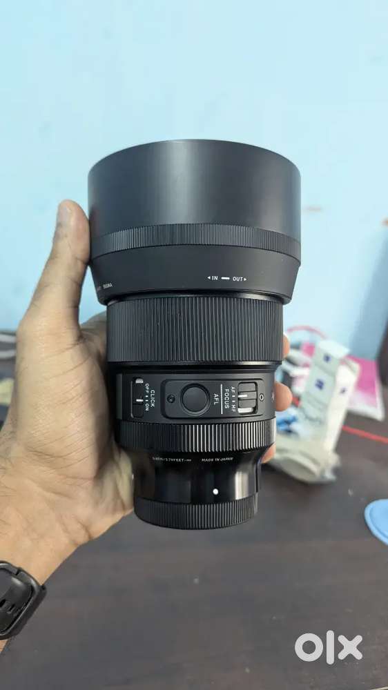 Sigma 85mm f1.4 DG-DN lens and Dji Rs3 mini gimbal