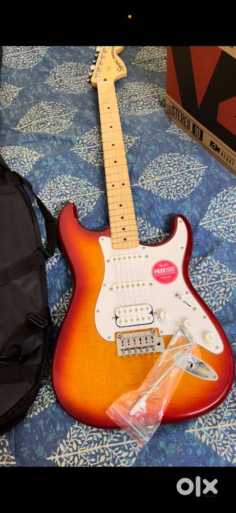 New Fender Electric Guitar And Blackstar ID core V4 Amp