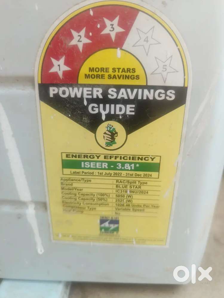 Blue Star 1.5 Ton Split AC