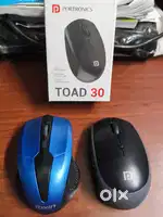 Double Wireless Mouse - Portronics and Foxin