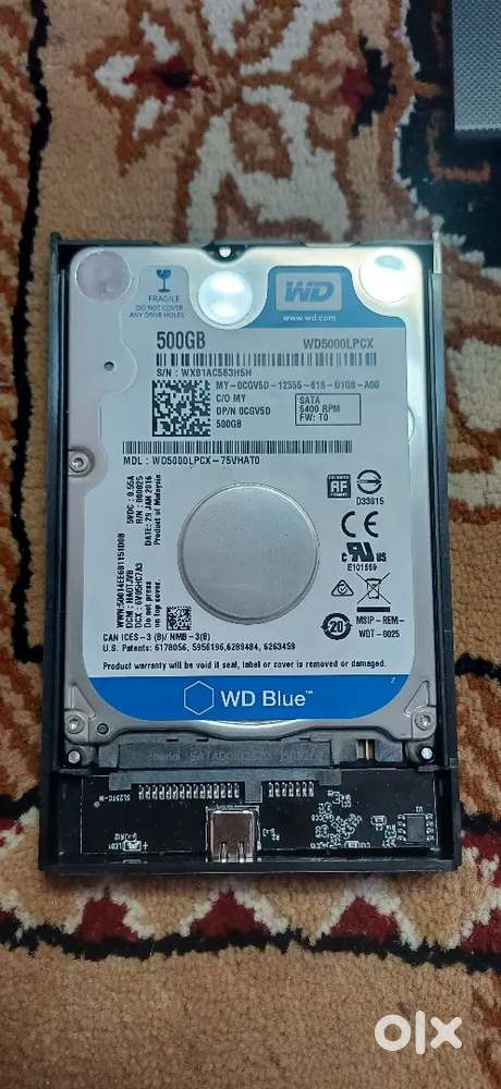 Intel pro 240gb ssd and Wd blue 500gb hard disk with 3.0 casing