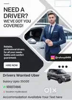 Wanted uber driver