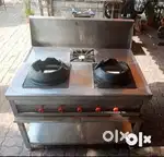 BRand new Indian Chinese 3 burner bhatti counter manufacturer