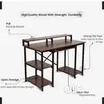 Innowin computer table with sliding keyboard tray