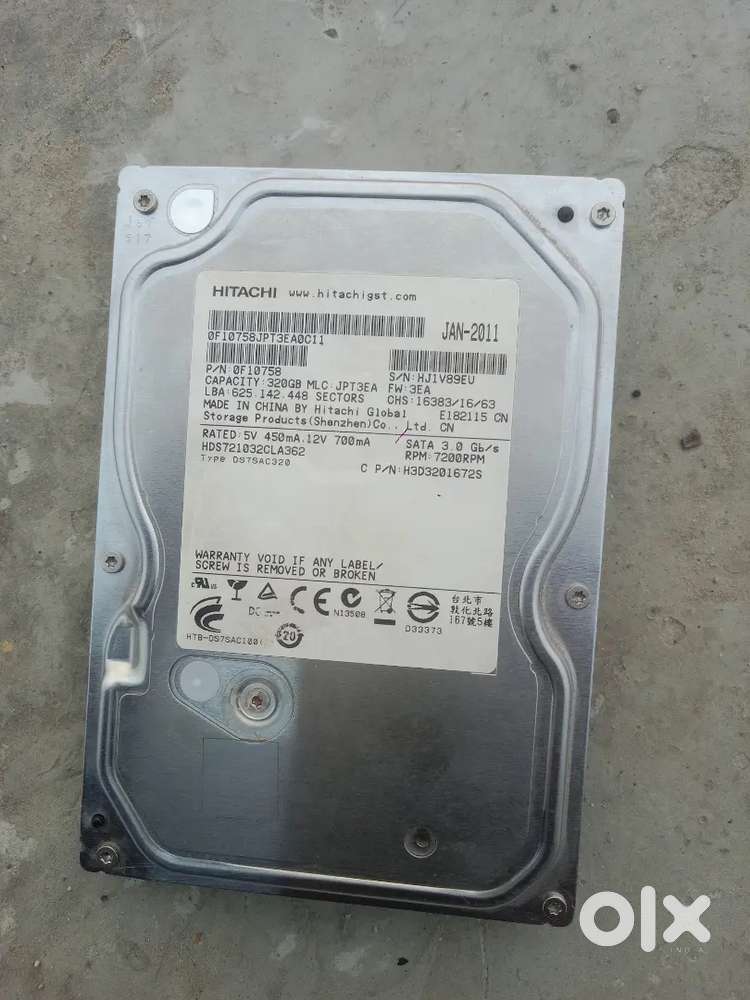HDD 320GB acer
